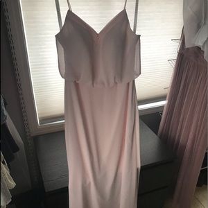 Azazie Rebecca Bridesmaid Dress- Blushing Pink.